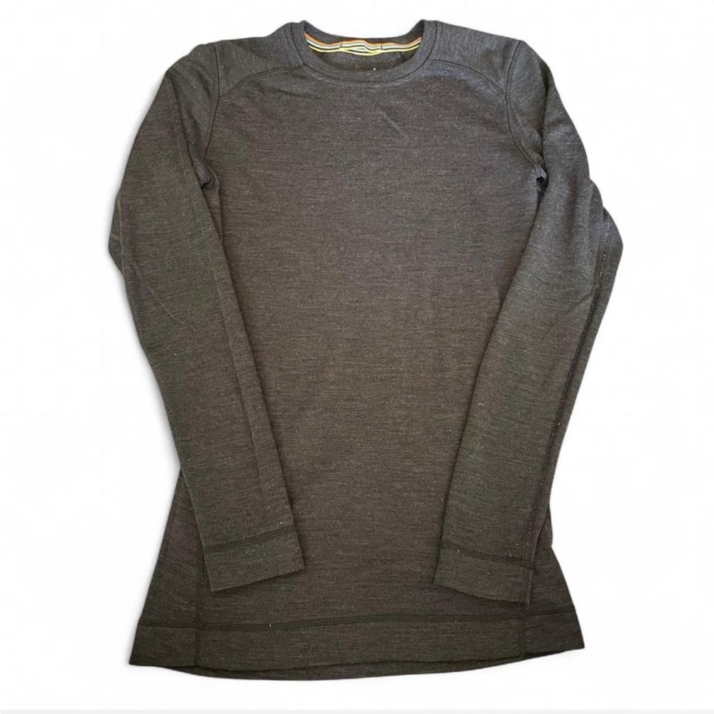 Smartwool merino wool base layer dark gray size small